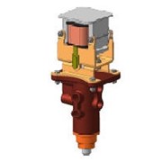 Клапан электромагнитный КЭК-16, арматура промышленная трубопроводная, клапаны электромагнитные