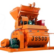 Двухвальный смеситель JS-500 (30 м³/час)  фото