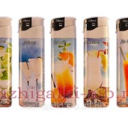 Пьезозажигалка City-L 03(21) коктейль фото