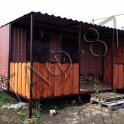 Бытовка строительная 6х2,6х2,3 м, дачный домик фото