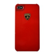 Крышка Lamborghini Diablo для iPhone 4 красная фото