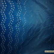 Ткань плащевка фонарики синие