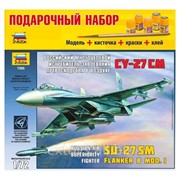 Звезда 7295,Российский многоцелевой истребитель завоевания превосходства в воздухе Су-27СМ(масштаб 1 фотография