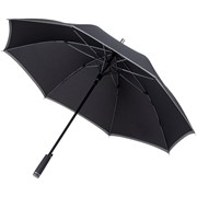 Зонт-трость Gear, черный фото