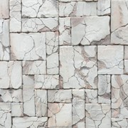 Ультратонкие стеновые панели в виде природного скола песчаника и рельефной кожи крокодила фото