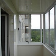 Остекление балконов алюминиевым профилем фото