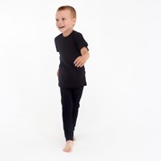 Термобельё для мальчика (кальсоны), цвет чёрный, рост 110 см фото