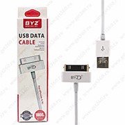 USB Data Кабель BYZ BL-602 для iPhone 4 (30 pin) фото