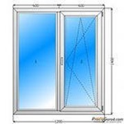 Недорогие металлопластиковые окна 1200*1400 фото