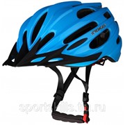 Шлем велосипедный взрослый INDIGO 22 вентиляционных отверстий IN070 55-61см Синий фотография