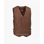 Куртка Brown Leather Vest фотография