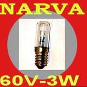 Лампа Narva 60В-3Вт для ж/д транспорта фото