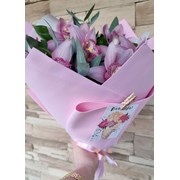 Букет цветов орхидеи фото