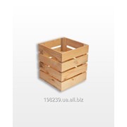 Ящик деревянный 30х30х33 фото