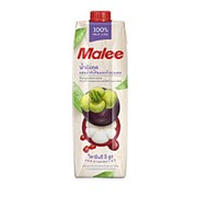 Сок натуральный 100% “Malee“ 1 литр Мангостин + Гранат + Виноград (Таиланд) фото