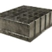 Форма металлическая для производства блоков Стандарт-2 фото