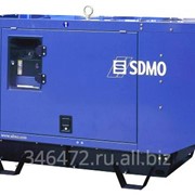 Дизельная электростанция SDMO в кожухе с наработкой фото