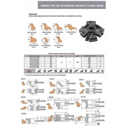 Фреза для изготовления штапика двери 24мм х 26мм 1 фреза 020.05.00.00.000 фото