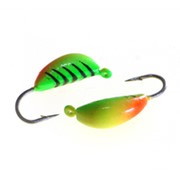 Мормышка вольф. банан TAKEDO Wolf Pro Banana ( d 3 мм, 0,6гр, крючок №16, цвет 12P) фото