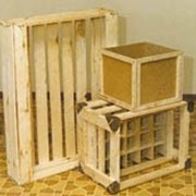 Ящики и коробки тарные деревянные, пеналы