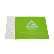 300 * 300 * 0.5mm Зеленая матовая наклейка с подогревом для постельного белья Пластина с лентой 3M для фотография