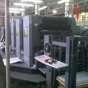 Офсетная печатная машина / Offset printing press фотография
