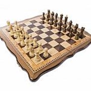 Шахматы Турнирные-3 инкрустация 50, AZ111, Zeynalyan
