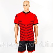 Футбольная форма Hatch (PL, р-р S-3XL, красный, шорты черные) фотография