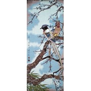 Гобеленовая картина. Райские птицы 50х115 фото