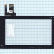 Сенсорное стекло (тачскрин) для Ainol Novo 7 Advanced II черный, Диагональ 7 фотография