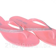 Вьетнамки силиконовые SD 55 розовый скл фото