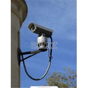 Видеокамера систем охранного видеонаблюдения фотография