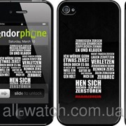 Чехол на iPhone 4s Rammstein “3052c-12“ фотография