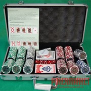 Набор для игры в покер ULTIMATE 300 (300 фишек) фото