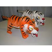 Мягкая игрушка Тигр цветной фото