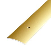 ЛУКА Порог стыкоперекрывающий ПС 04-1800-02 золото (1,8м) 44,5мм фото