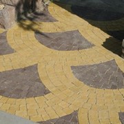 Тротуарная плитка золотой мандарин креатив 60 мм