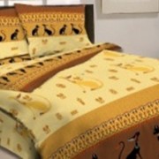 Ткань постельная Бязь 125 гр/м2 220 см Набивная Египетская кошка 3852-1/S TDT фотография