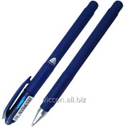 Ручка гелевая optima bravo, 0,5 мм, синие чернила O15617-01 фотография