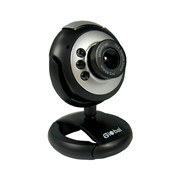 A-9 Global веб камера, 1,3 Mpix, USB 2.0, Серебристо-чёрный, Зажим, Подсветка: Есть фото