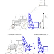 Платформа навесная на трактор «Беларус» ПГММ – 7 фотография