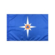 Флаг МЧС 90*135 фото