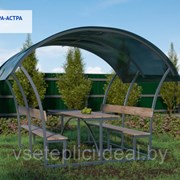Беседки для дачи Астар, Пион , Тюльпан. Длинна 2 и 3м. Полный комплект с доставкой. арт 11-37 фото