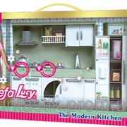 Кукла хозяюшка с кухонным гарнитуром