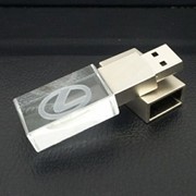 USB флеш накопитель LED Crystal