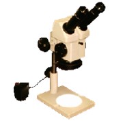 Микроскоп стереоскопический МБС-9-1 для наблюдения прямого объемного изображения непрозрачных предметов в отраженном свете используется в технологическом процессе изготовления микроэлектронных изделий, при контроле микросхем в производственных лаборатория фото