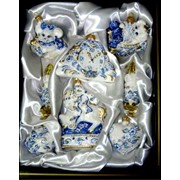 Новогодние Игрушки Гжель Новогодние Игрушки Гжель