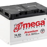 Аккумуляторная батарея “A-Mega“ 6СТ-74-А3 фото