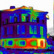 Тепловизионное обследование зданий и сооружений, тепловизионный контроль фото