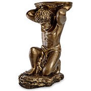 Скульптура “Мужчина с чашей“ 43х72х50см. арт.БФ-98 фото